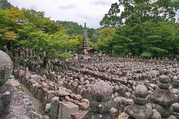 Otangi Nenbutsu-Ji, il tempio dei 1200 Rakan